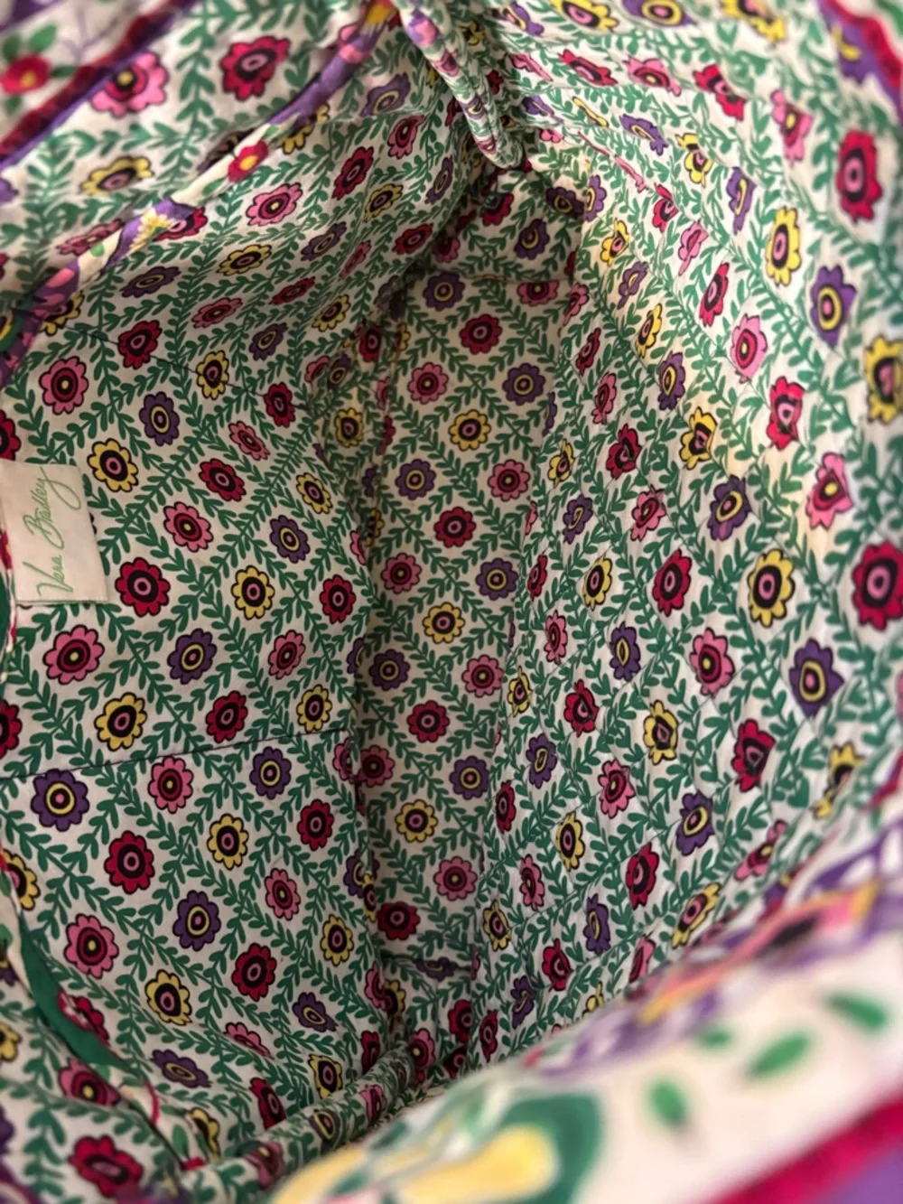 Vera Bradley vibrant floral